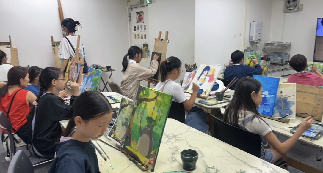 하삼아트스쿨 수업 모습